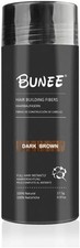 Dark Brown Bunee Hair Building Fibres 27.5g  Root cover Fast free delivery