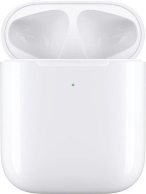 Apple MR8U2ZM/A Ladecase Charging Case mit Qi-Unterstützung für AirPods