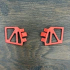 GI Joe Dreadnok Cycle 1987 Blast Shield x2 Parts AUTHENTIC Left & Right