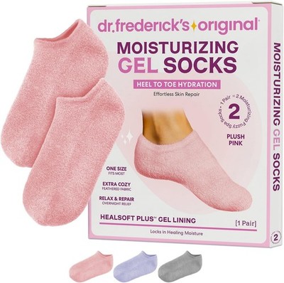 Dr. Frederick s Original Moisturizing Gel Socks for Men & Women   Dry Feet &