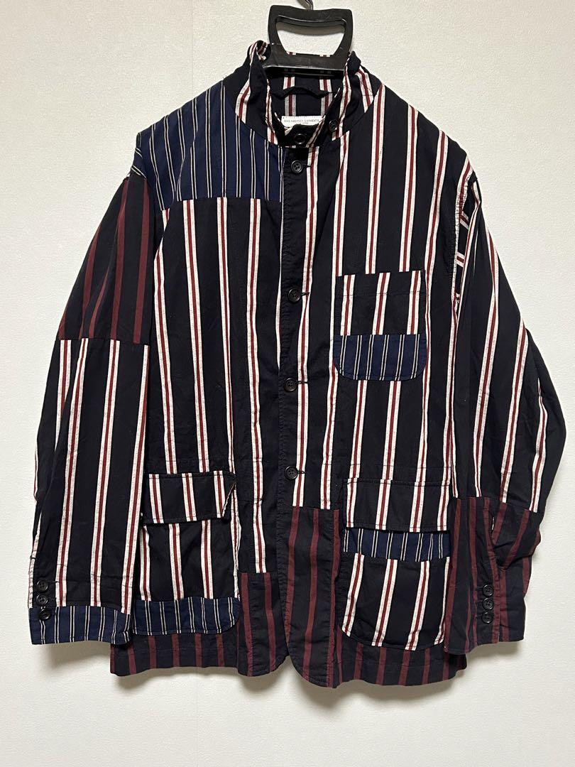 エンジニアードガーメンツ アメリカ製 ロイタージャケット S NAVY コットン エンジニアードガーメンツ アメリカ製 ロイタージャケット S