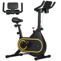 SPORTNOW Exercise Bike, Stationary Bike w/ LCD Display for Home Cardio Workout