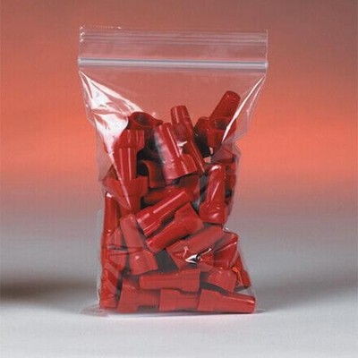 4 x 14 Inc Resealable Poly Bag 2 Mil Clear Reclosable Plastic Baggies 1000 Pack