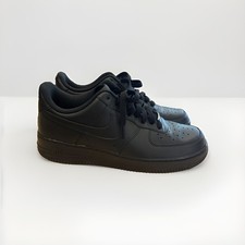 7400 Nike Air Force 1 07 Low Triple Black CW2288-001 Men's Size 10 AF1
