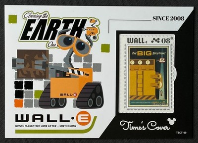Wall-E - 2026 VanCard's Disney Pixar Properties Time's Mail Envelope Card New 49