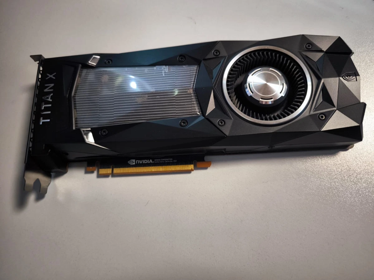 NVIDIA GeForce GTX TITAN X 12GB GDDR5X Computer Graphics Cards for