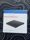 External DVD Drive connects using USB Compatible with all platforms In Black