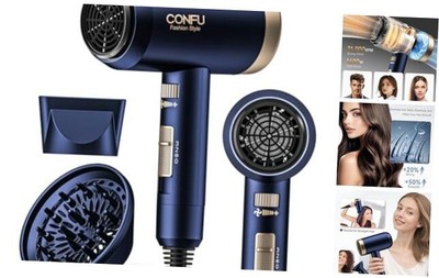 Hair Dryers for Women,  Hair Dryer with Diffuser, Blow Dryers for Men, 