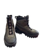 LaCrosse Womens brown black leather ankle winter Boots Size 7 SKU 9019