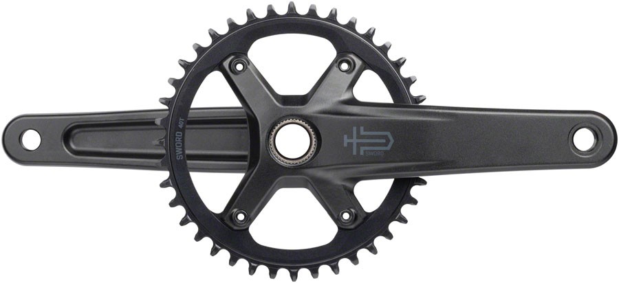 MicroSHIFT Sword 1x Crankset 10 Speed 1725mm 110BCD 24mm Gray 22190₽