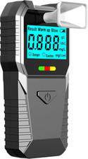 Police Digital Breath Alcohol Analyzer Tester LCD Breathalyzer Test Detector