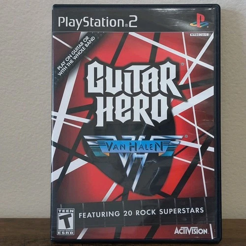 Guitar Hero: Van Halen PlayStation 2 w/ Manual, Case, Disc, 2009 Activision