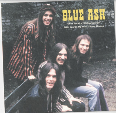 BLUE ASH Shes So Nice 7'' VINYL EP w/PS RE 70s POWERPOP