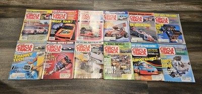 1987 Circle Track Magazine  Full Year 12 Month Run