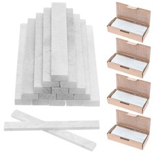 108Pcs Soapstone Pen, Flat White Soapstone Refills, Soap Stones Chalk, Profes...