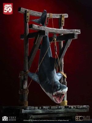 LO SQUALO Jaws 1/12 Scale Maquette 76 cm ELITE CREATURE Collectibles ECC Statue