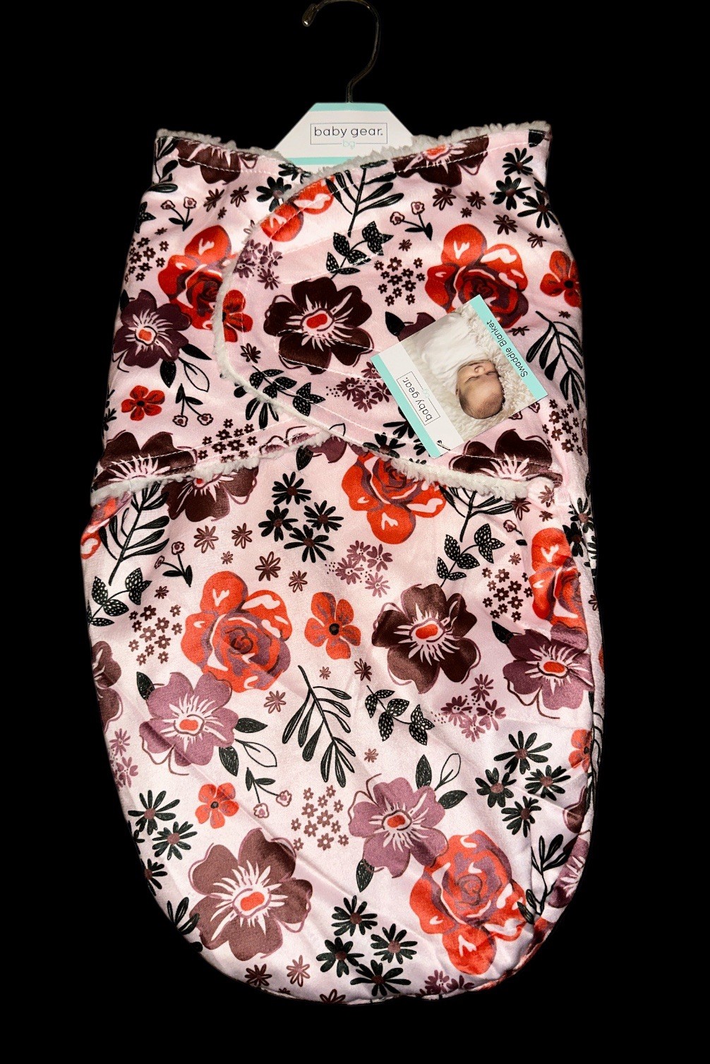 Baby Gear Floral Swaddle New With Tag 0-3 Months