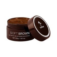Summer Soft Brown Tanning Cream Deep Bronzer Moisturizing Gel Cocoa Butter 200g