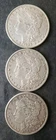 1888, 1897 O, and 1900 O $1 Morgan Silver Dollars