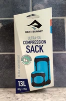 SEA TO SUMMIT Ultra-Sil 13L Compression Sack Blue Ultra Light Weight NEW