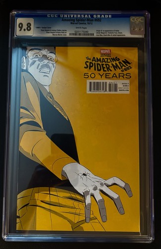 AMAZING SPIDER-MAN # 692 CGC 9.8! 1960'S VARIANT COVER. (2012)