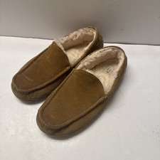 Men UGG Ascot Suede Slipper Chestnut