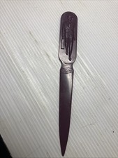 Vintage Fuller Brush Letter Opener. Maroon