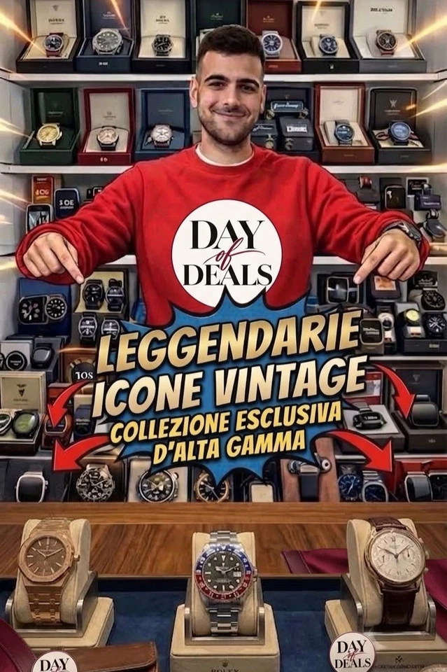 🎯 Fashion Day of Deals 1€ no reserve  Horlogerie Vintage & Top Brands 🚀