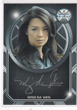 Agents of Shield Archive Box Exclusive Autograph Card Ming-Na Wen as Agent May