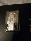 Super Rare Santisima Muerte 1 Oz .999 Silver Bar!! Very Few Made. Sn# 039!! Mint