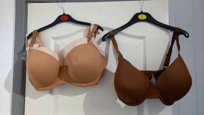Womens Lightly Padded Bras x3 Size 34G by Matalan