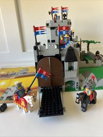 Lego Castle: Kings Mountain Fortress 6081 With Manual Near Complete View Photos 