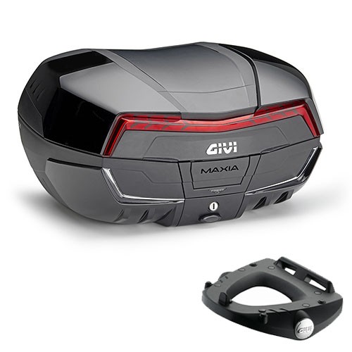 Givi V58NNB2 Bauletto 58LT + Piastra FüR Honda Pan European ST 1300 2008 2009-image