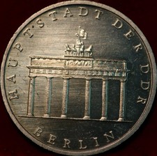 Uncirculated 1980 Germany 5 Mark Foreign Coin