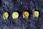 Lot Of 4 Formal Vintage Watches Untested Seiko, Seiko Chorus, and Omni woman