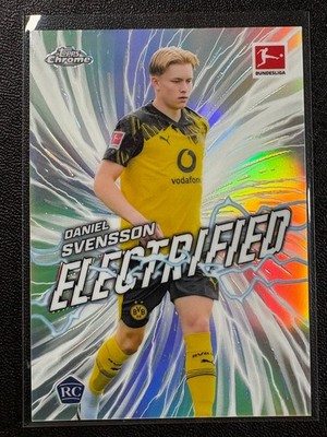 Topps Bundesliga Chrome 2025-26 - Daniel Svenson Electrified Rookie - Dortmund