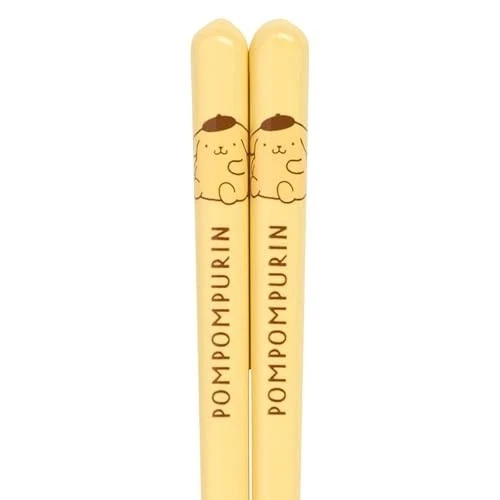 Palillos Sanrio Pom Pom Purin 21 cm antideslizantes fáciles de agarrar madera natural 468525 Foto 2 de 3