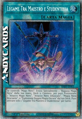 BINDUNG ZWISCHEN MEISTER UND SCHÜLERIN   Starlight Rare   RA05 IT061   1Ed   Yugioh!