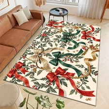 1pc Extra Large Floor Mat - Extra Wide up to 70.87inch, Non-Slip Backing, Creamy