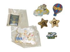 Lot of 7 Vintage Toys R Us Pin Collection "R" Pins Employee Staff Team Member