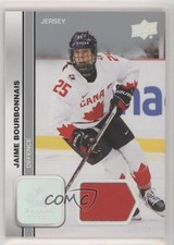 2023 Upper Deck Team Canada Juniors Women's WC Jersey Jaime Bourbonnais #49 17mb