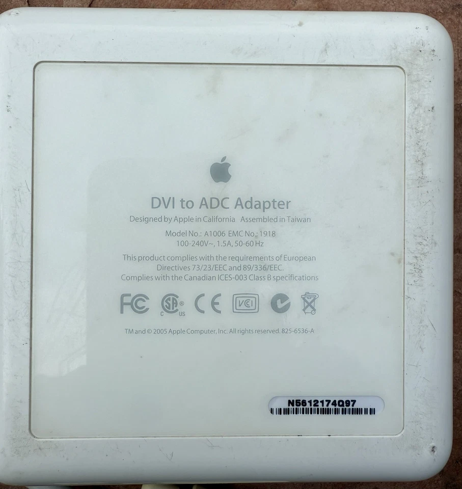 🌊 Genuine Apple DVI to ADC Adapter (A1006) for Acrylic Apple Cinema Display EUC - Image 3 of 3