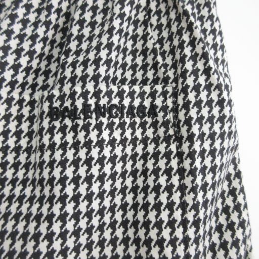 BALENCIAGA Long Pants Easy Pants Houndstooth Check Houndstooth Logo Embroidery thumbnail 5
