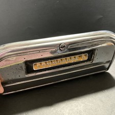 1951 Hudson Commodore 6 Chrome Glove Box Lid Door Wemblem Oem 1951
