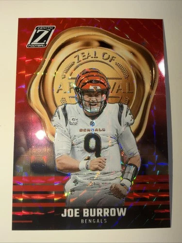 2023 Panini Zenith Football Red Joe Burrow #6