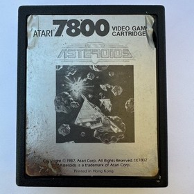 Atari 7800 Lot &ndash; Asteroids, Hat Trick, Pole Position II, Jinks,Titlematch *READ*