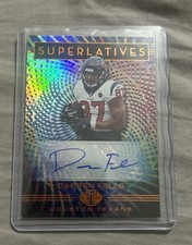 2020 Panini Illusions - Superlatives Darren Fells #SU44 Orange (AU)