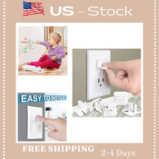 Outlet Covers 38pack White Child Proof Electrical Protector Safety Improved Baby