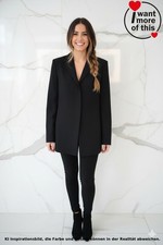 Wolford lana · giacca jacket cardigan blazer · nero nero · DE 38