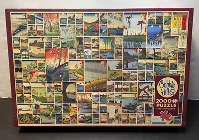 Cobble Hill 100 famous views of Edo 2000 piece Hiroshige jig saw